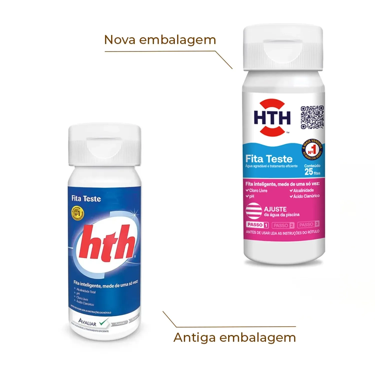 Fitas de Teste HTH para Agua de Piscina Troca.webp